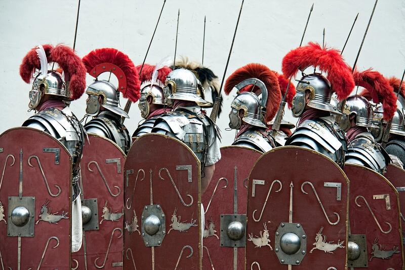 Romerska legionärer