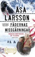 Bokomslag Fädernas missgärningar av Åsa Larsson.